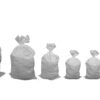 COSTAL DE RAFIA BLANCO 36 CM X 40 CM - Imagen 2