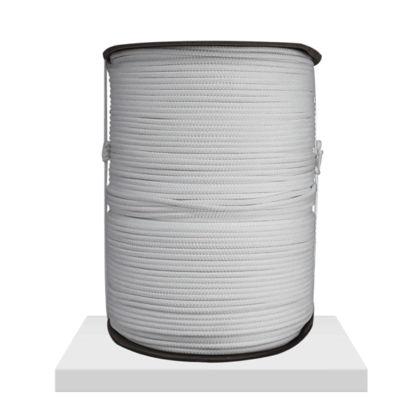 PIOLA DE POLIESTER BLANCA EN ROLLO CALIBRE 3 MM