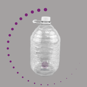 GARRAFA EDI 5 LT REDONDA (PET)