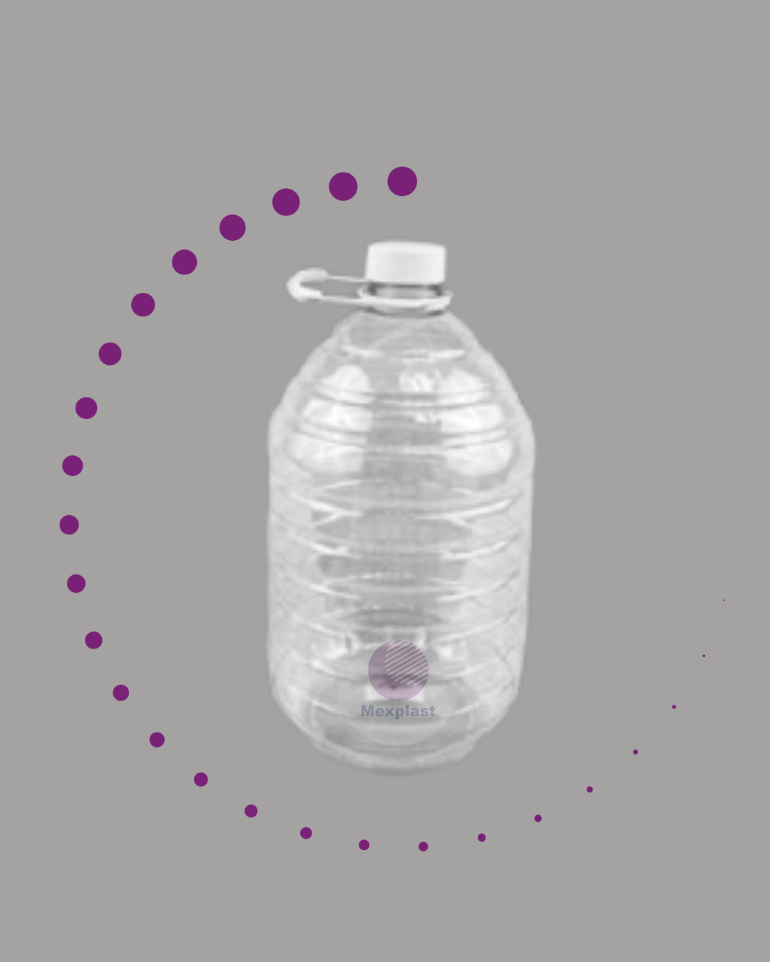 GARRAFA EDI 5 LT REDONDA (PET)