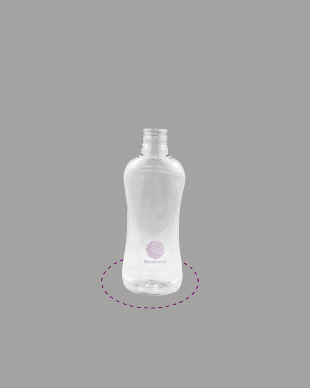 BOTELLA 125 ML. SILUETA R-24 SIN TAPA