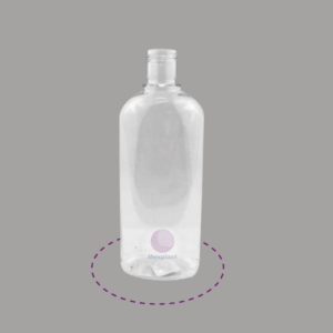 BOTELLA 250 ML. OVAL R-24 SIN TAPA