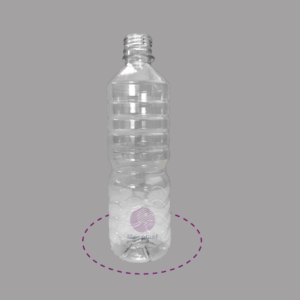 BOTELLA PET 500 ML. ANILLADA R-28 SIN TAPA