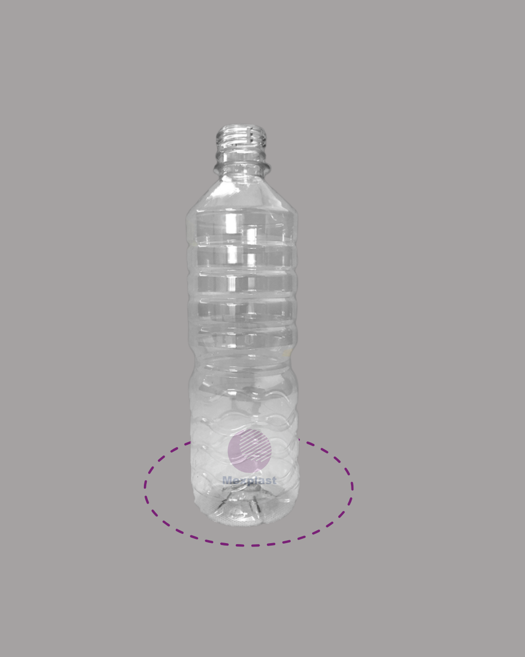 BOTELLA PET 500 ML. ANILLADA R-28 SIN TAPA