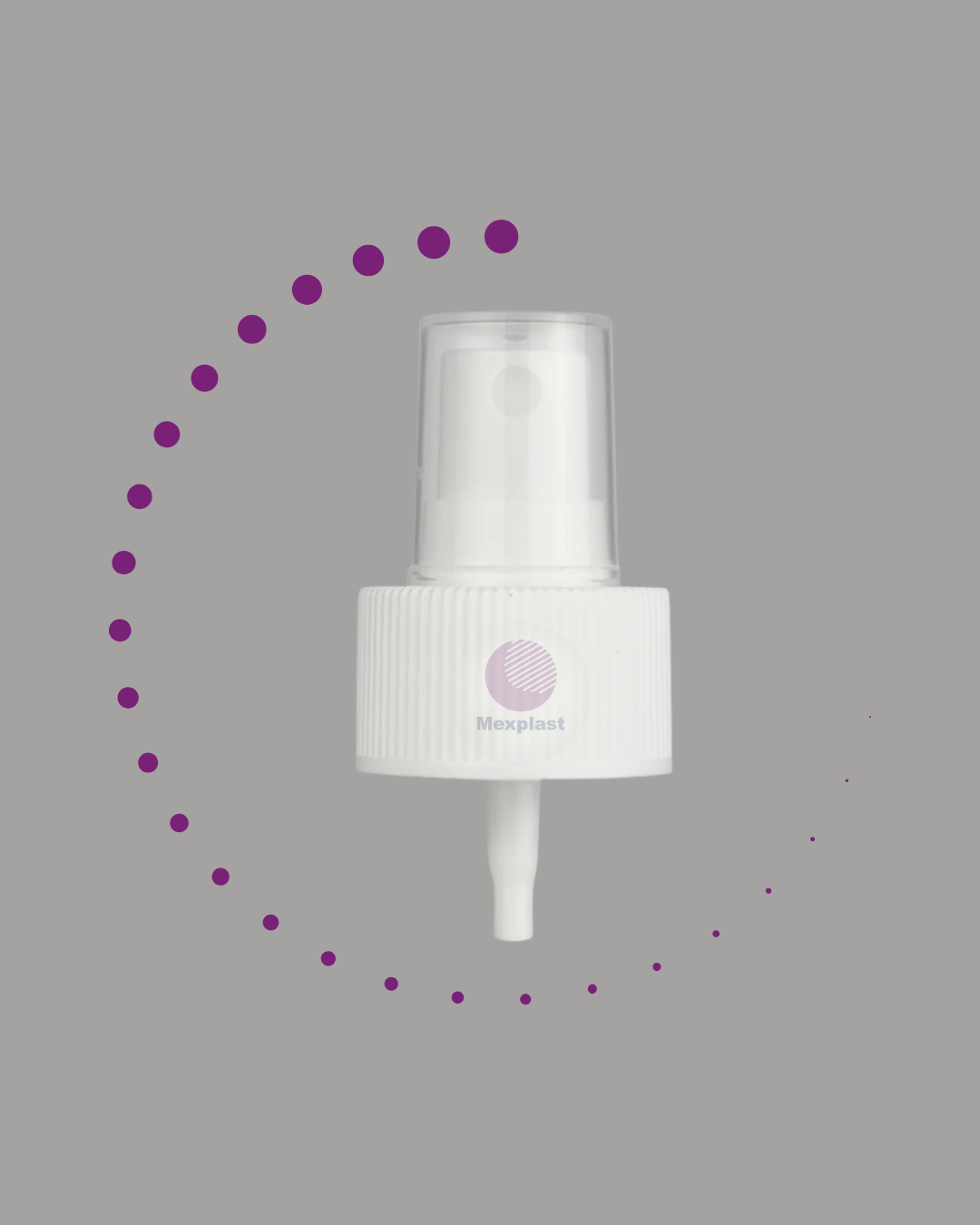 BOMBA ATOMIZADORA BLANCA R-28